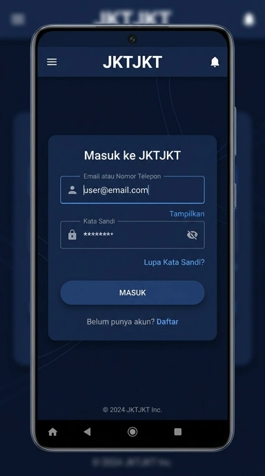 Masuk Akun jktjkt untuk Pengguna Android